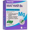 Магний В6 Эвалар табл. 1.1 г №60, Эвалар ЗАО
