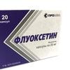 Флуоксетин капс. 20 мг №20, Производство медикаментов ООО (ПроМед ООО)